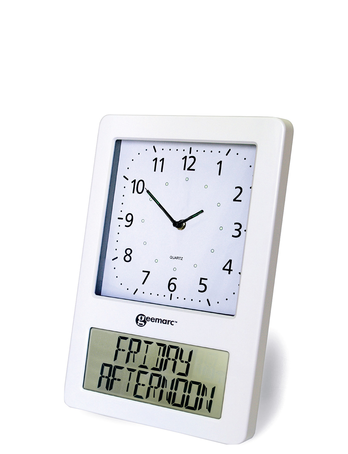 Geemarc viso50 extra large atomic clock with analogue display ebay