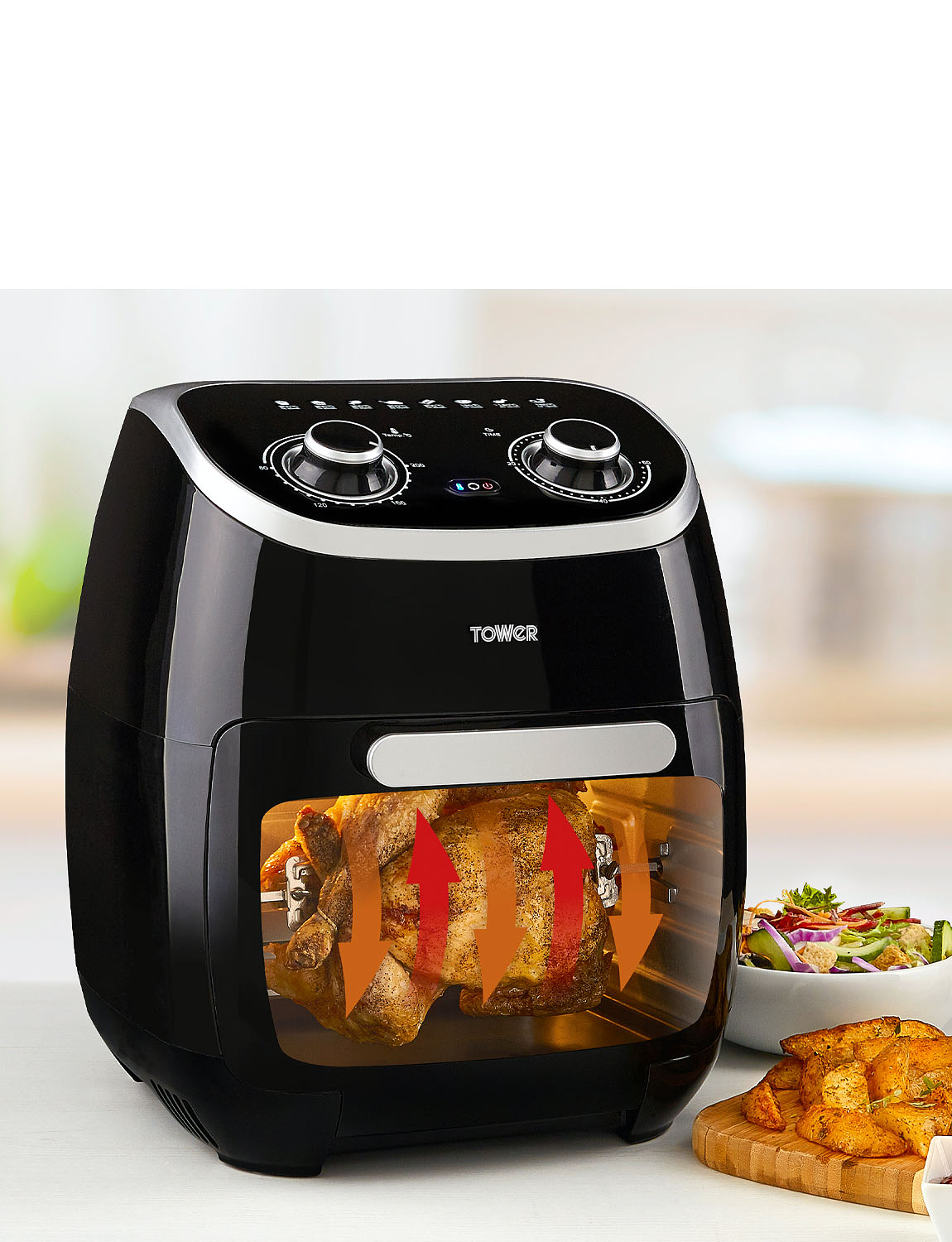 Tower 5 in 1 Manual Air Fryer | eBay