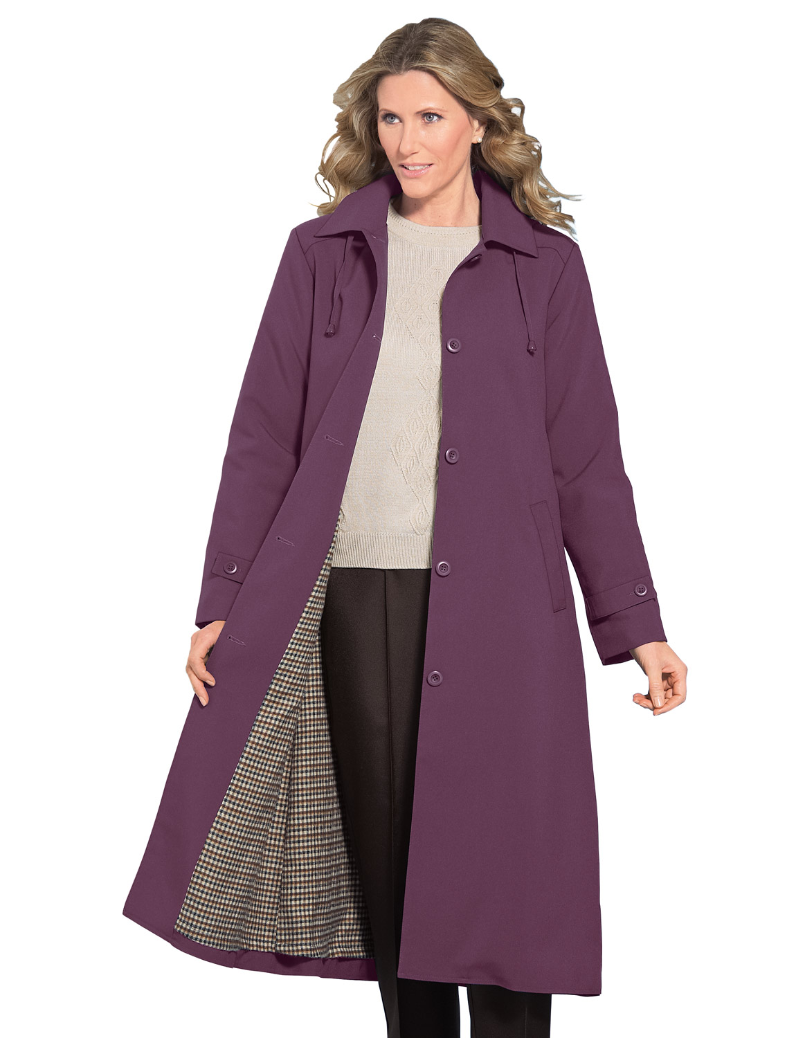 Ladies Traditional Shower Coat 42 Inches | eBay