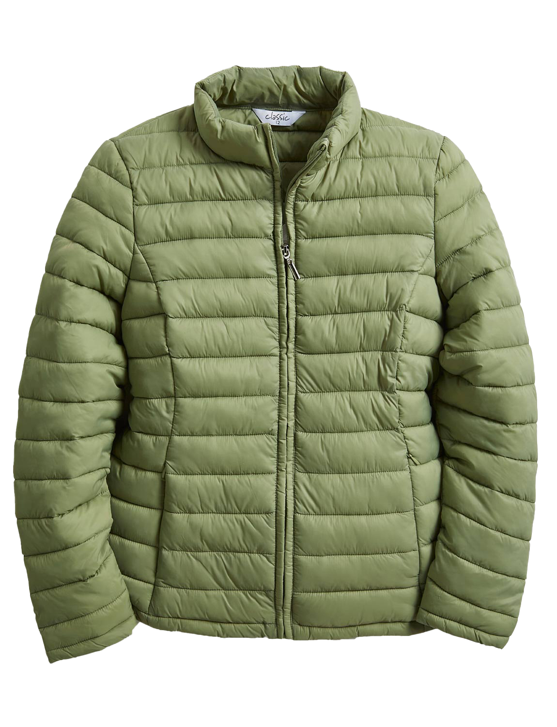 Lightweight Showerproof Padded Packaway Jacket with 2 Side Pockets, Compact & - Picture 14 of 14