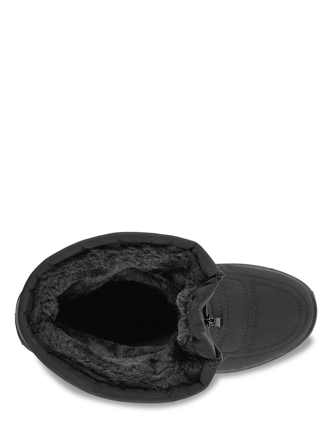 Ladies Wide Fit Water Resistant Fabric Front Zip Boot by Chums - Picture 6 of 22