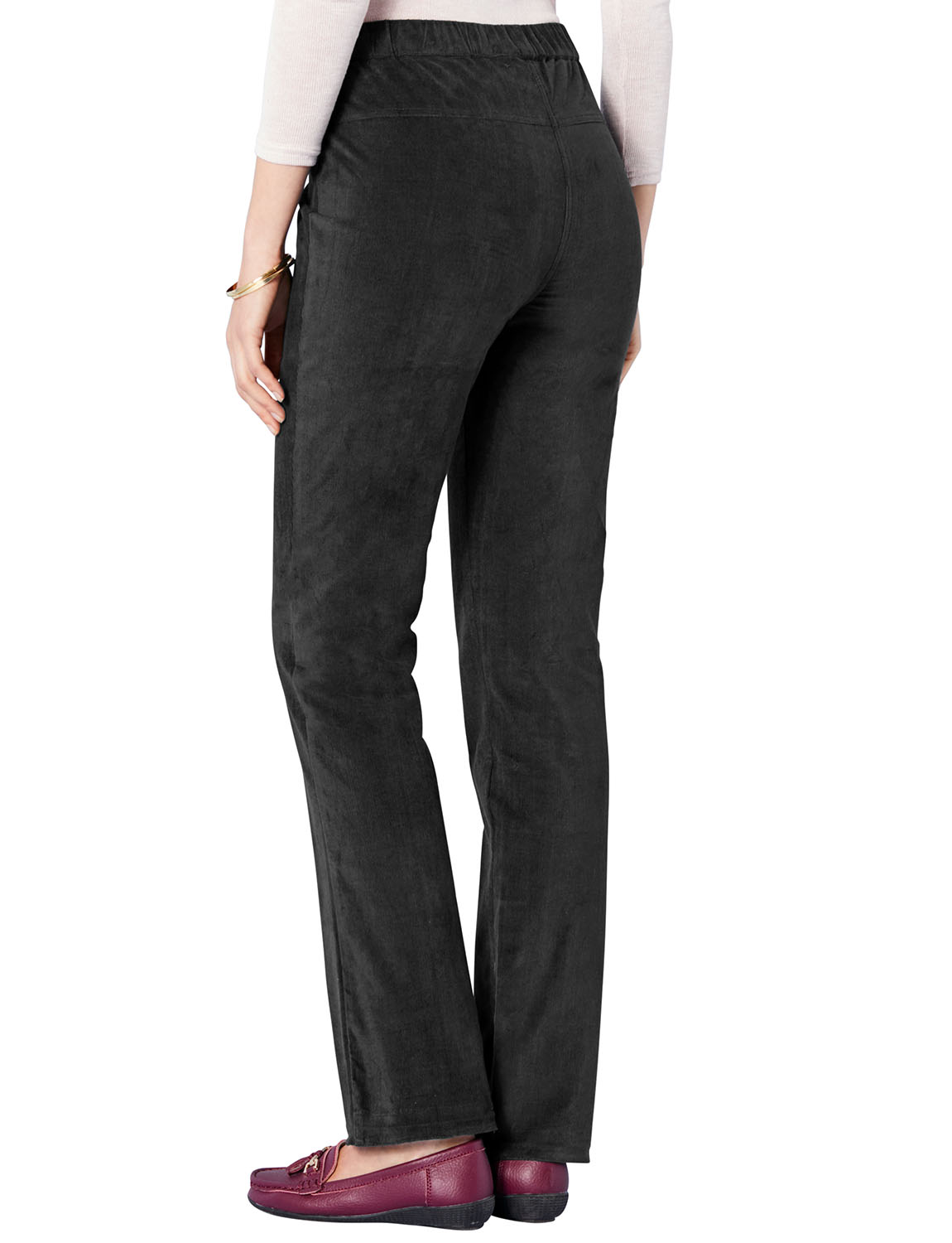 Chums pack of 2 elasticated waist pull-on trousers