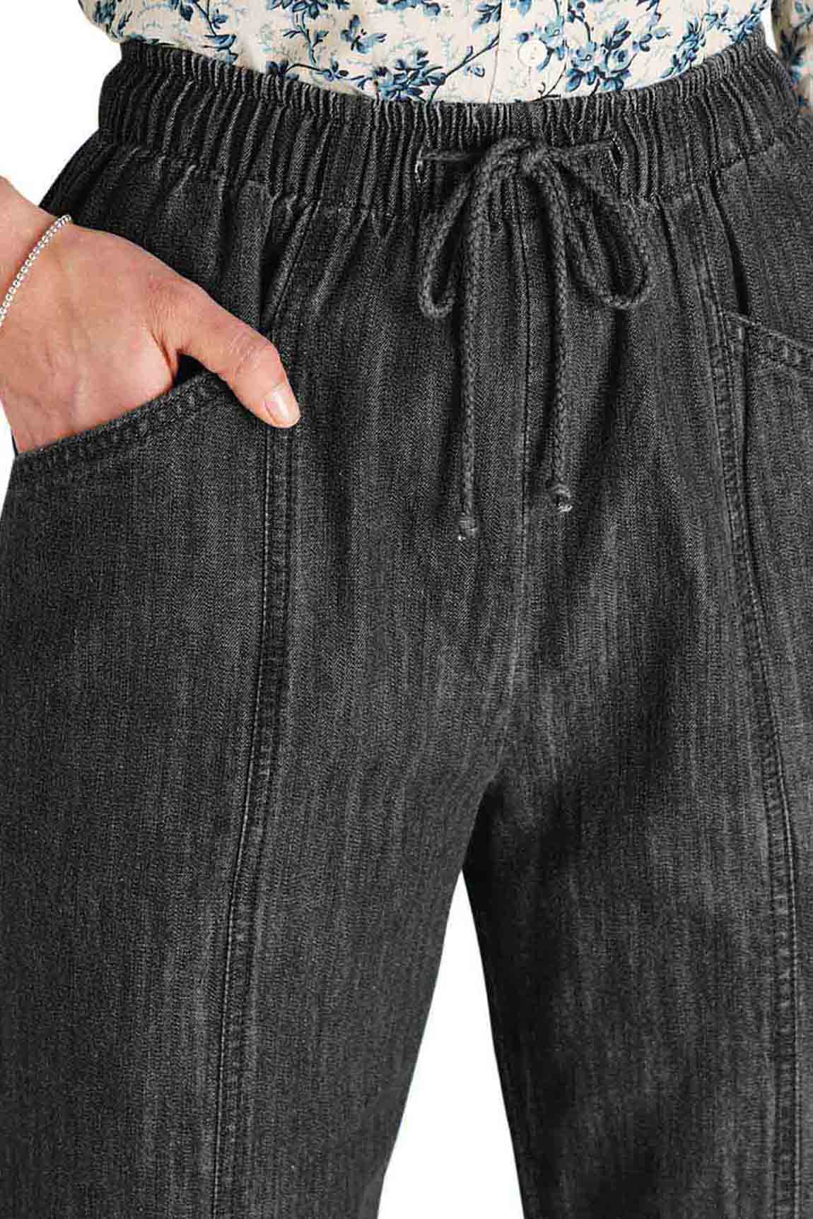 Elasticated Waist Pull On Jeans (Pack of 2