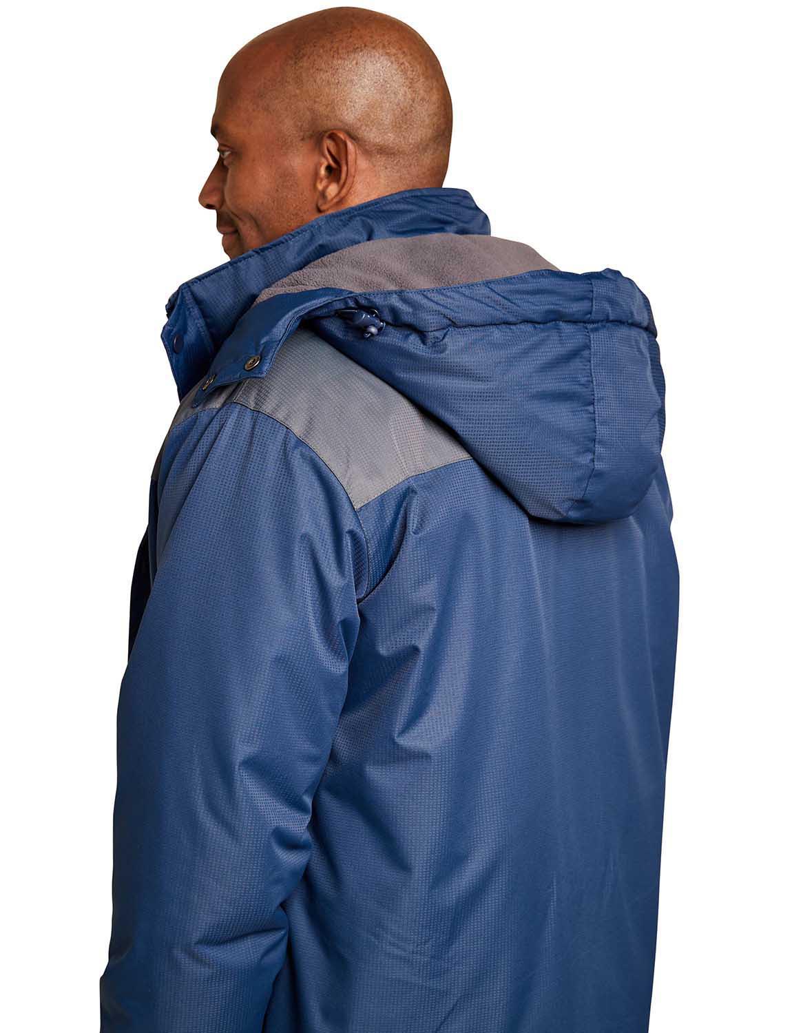 Mens Woven Waterproof Jacket With Fleece Lining by Pegasus - Imagen 11 de 14