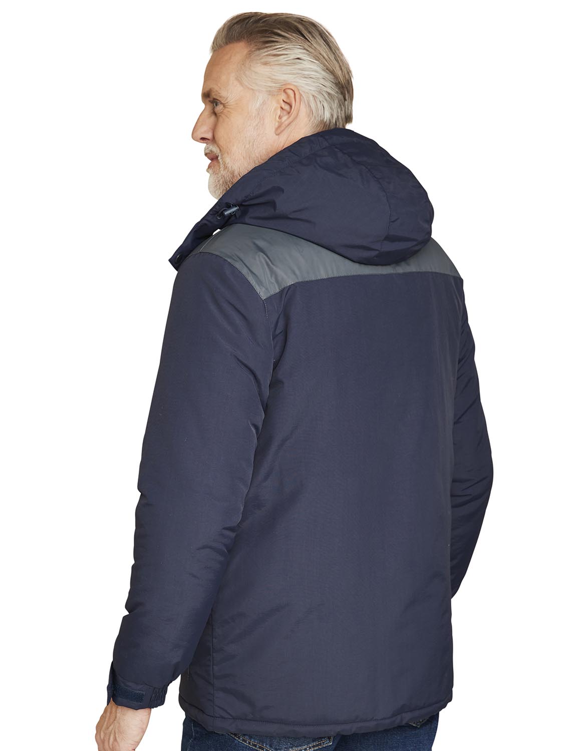 Mens Woven Waterproof Jacket With Fleece Lining by Pegasus - Imagen 13 de 14