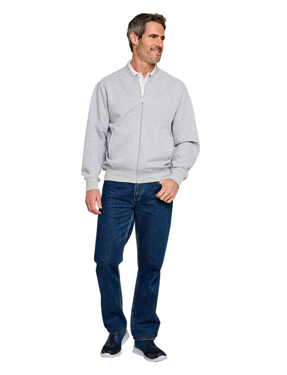 Chaqueta acolchada con cremallera para hombre de Pegasus - Imagen 5 de 15