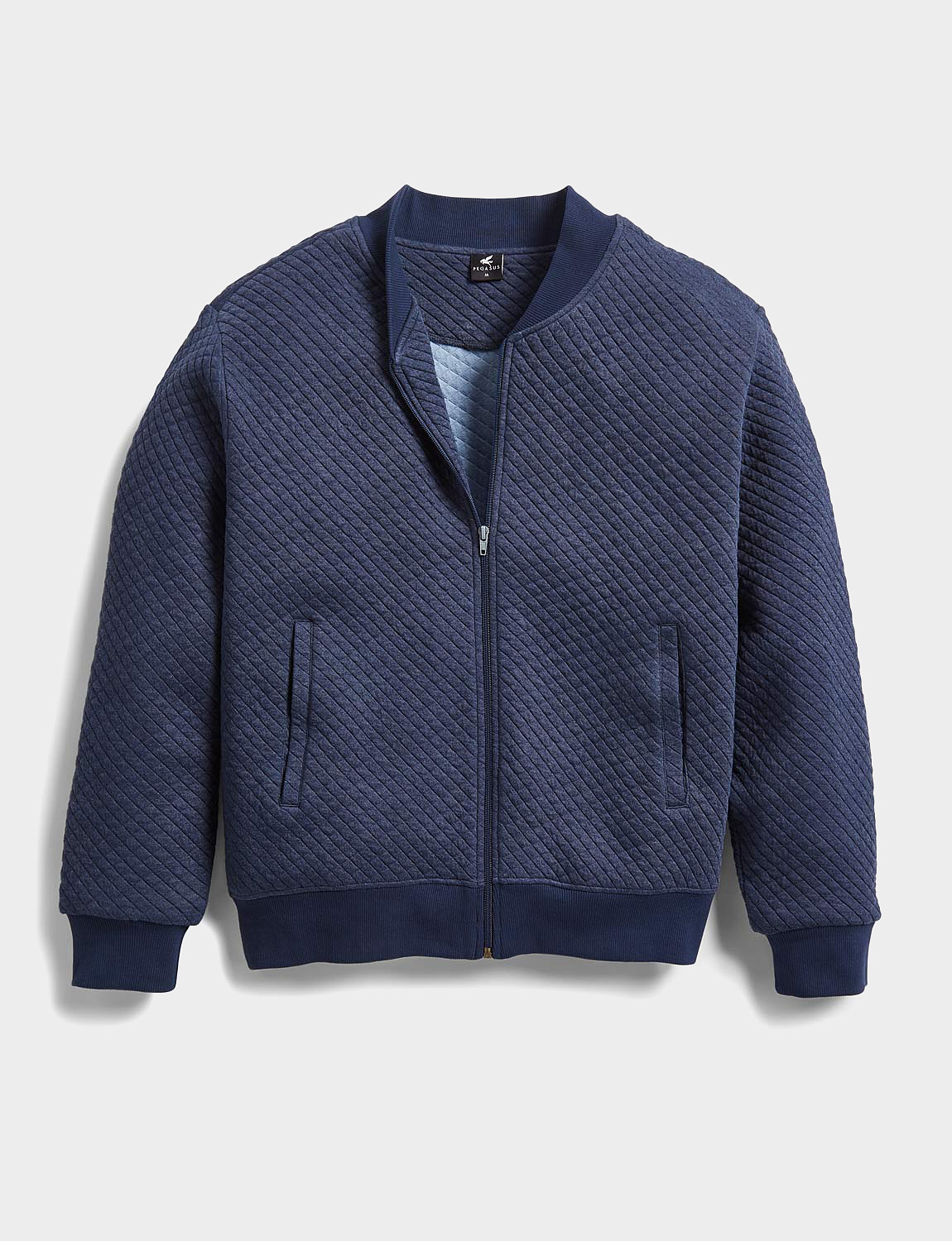 Chaqueta acolchada con cremallera para hombre de Pegasus - Imagen 15 de 15