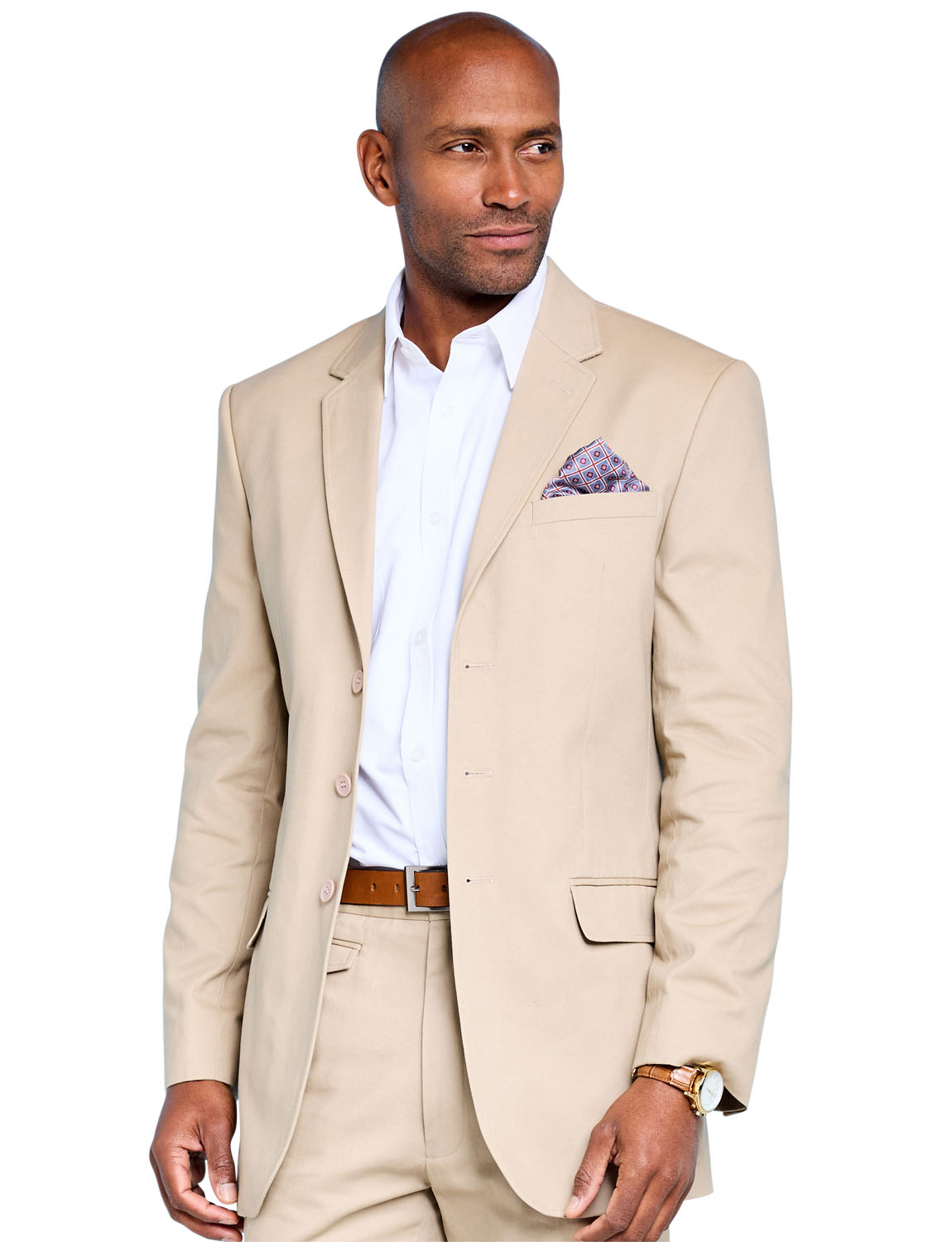 Mens Fully Lined Cotton Blazer (Sophisticated & Versatile Wardrobe Essential)