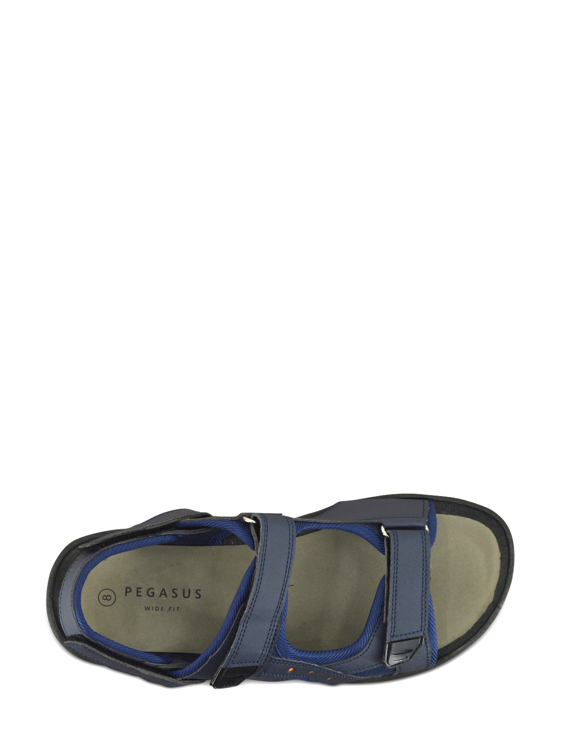 Herren Canvas Touch Verschluss Schuh extra weite Passform (leicht, atmungsaktiv & - Bild 7 von 8