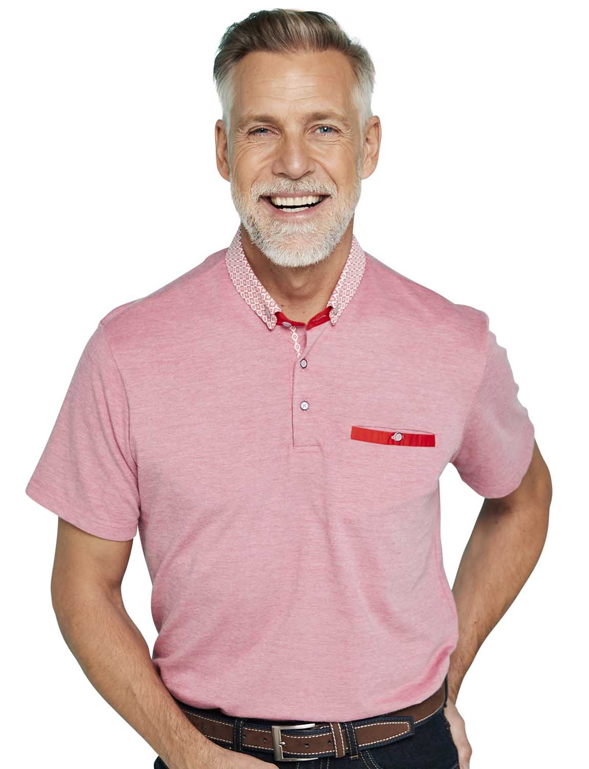 Image of Polo With Button Down Collar