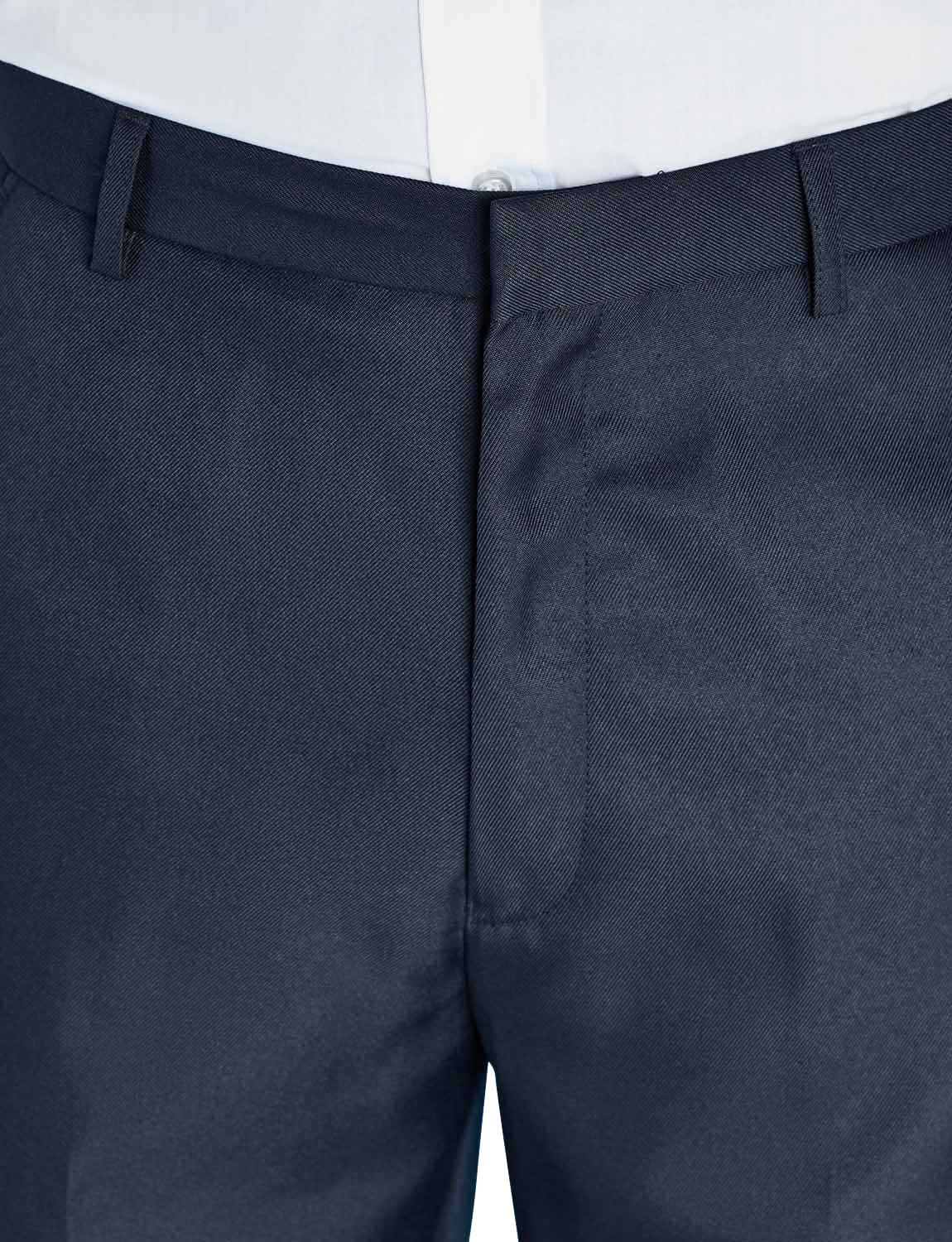 Chums Men's Stretch Waist Formal Smart Work Trousers Hidden Elasticated  Waist Smart Work Pants Black : Amazon.co.uk: Fashion