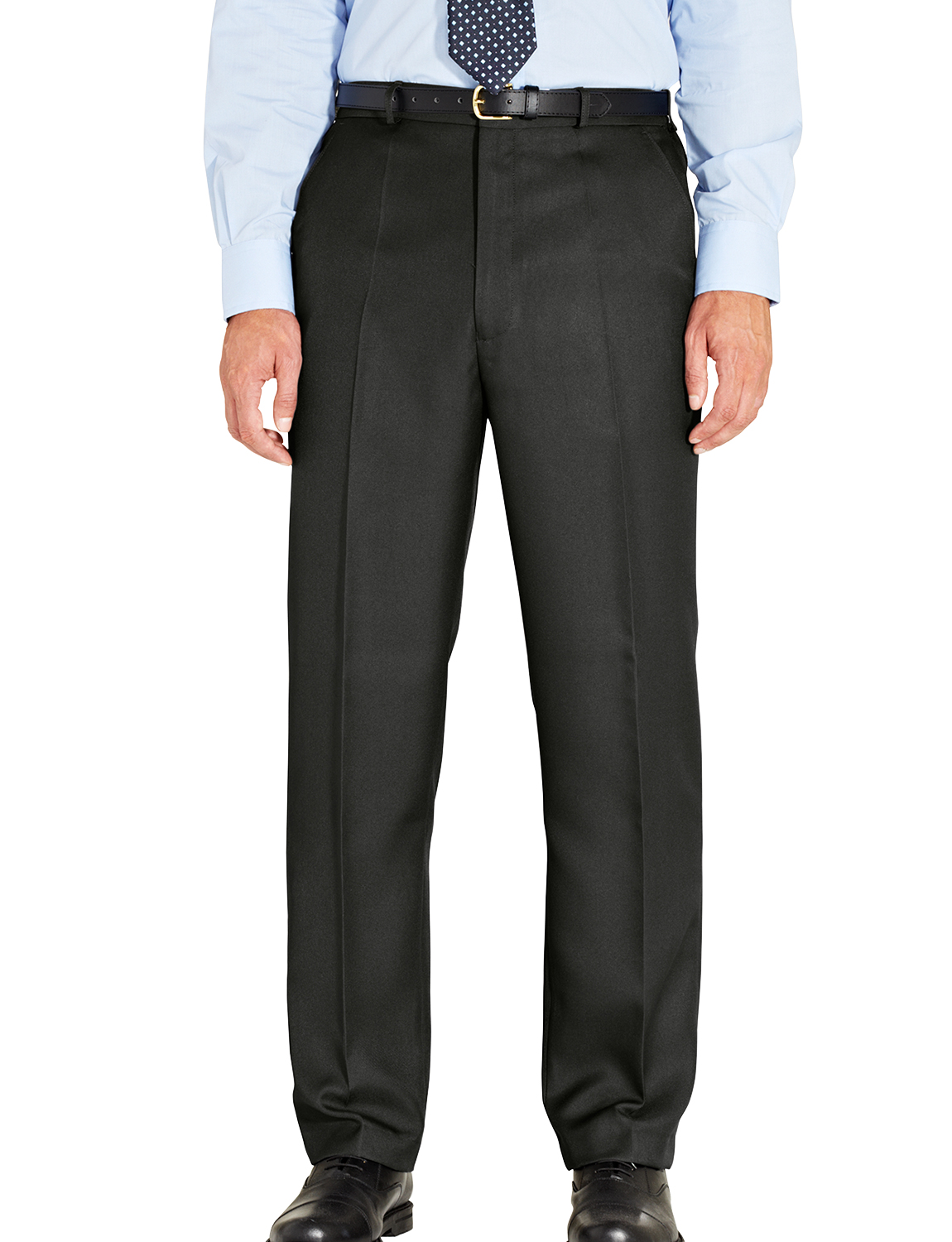 Mens Quality Formal Elasticated Trouser Pants | eBay