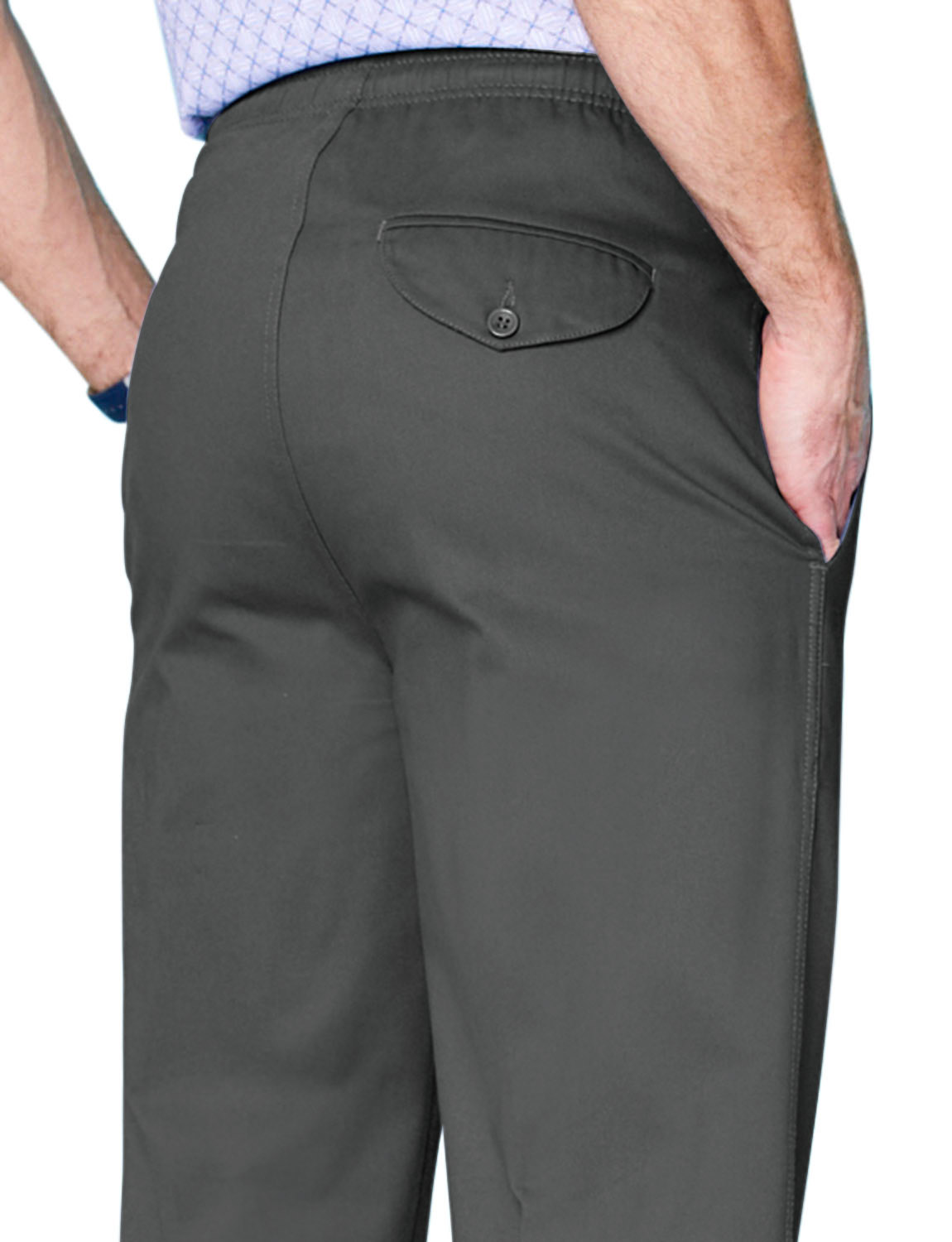 HIGH-RISE Rugby Cotton Trouser Pants