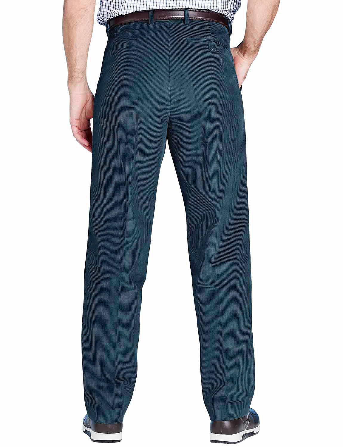 Chums, Men's, HIGH-Rise Trousers Luxury Cotton Corduroy