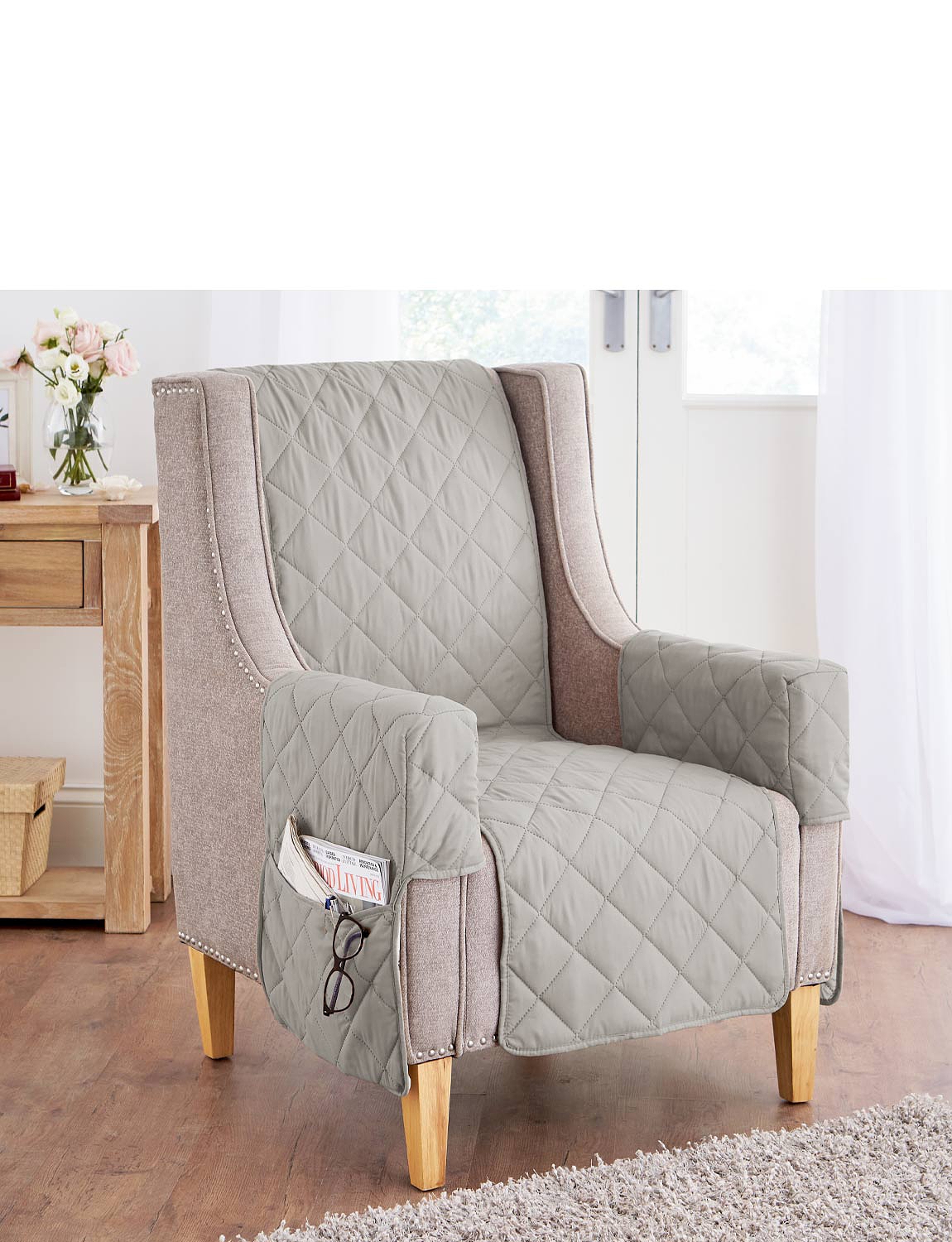 Quilted Furniture Protectors Or 2 Or 3 Sofa Settee by Chums